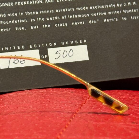 Jacques Marie Mage × Gonzo Foundation “Gonzo” Sunglasses - Picture 6 of 6